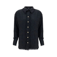 Balmain Black Polyamide Shirt