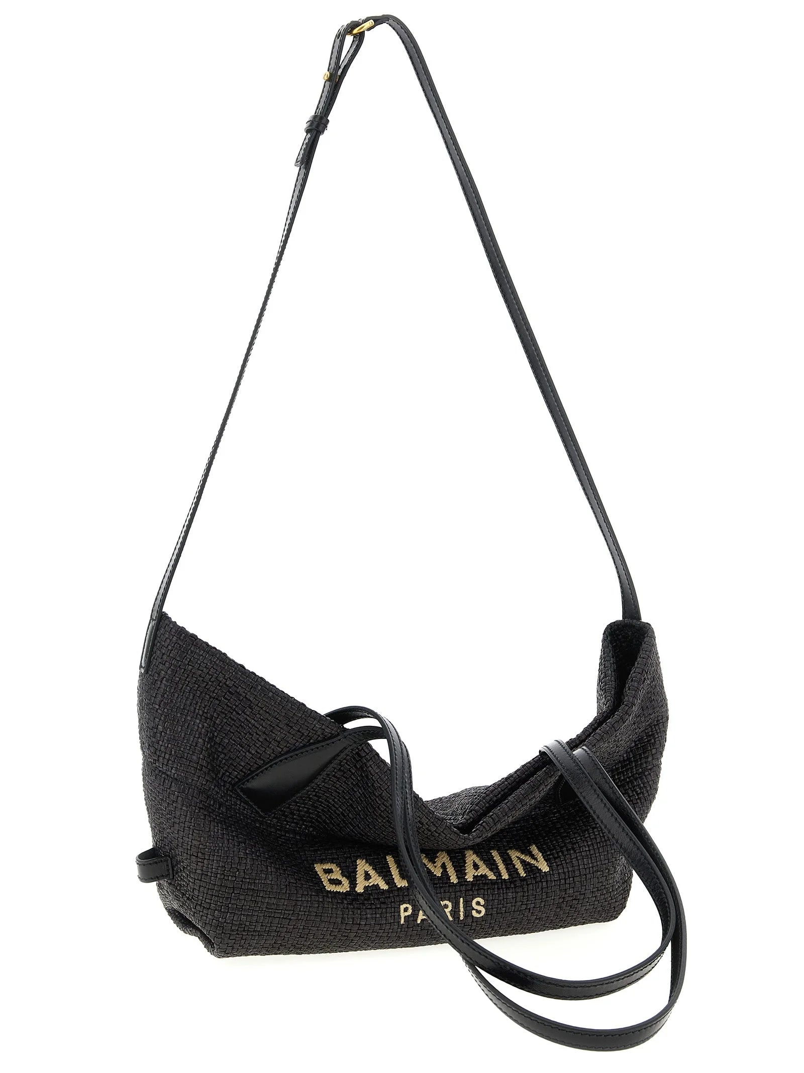 Balmain Black Polyamide Tote Bag