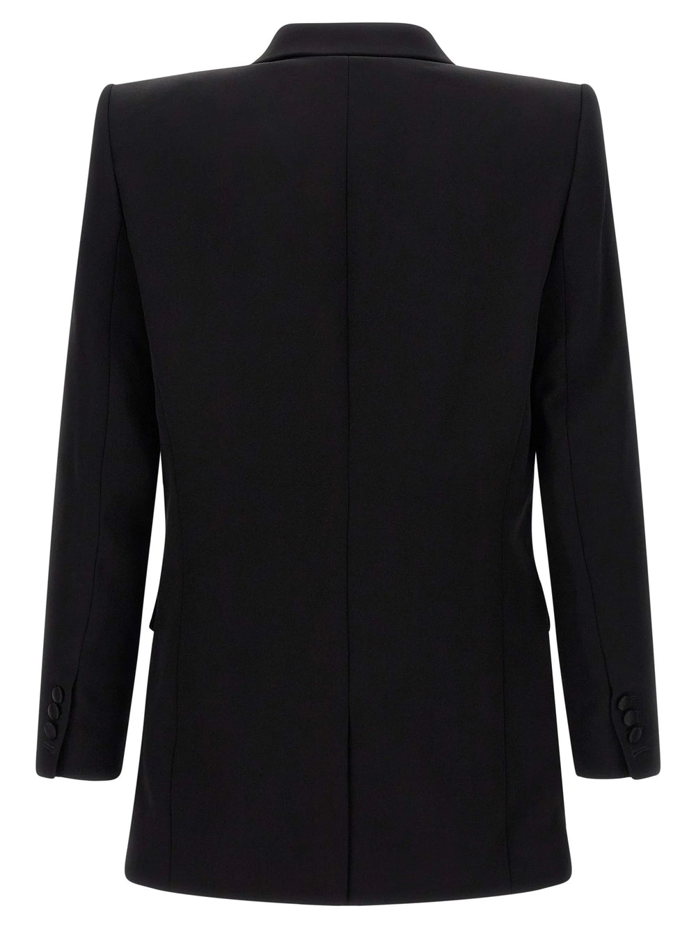 Balmain Black Viscose Blazer - IT52 | XL