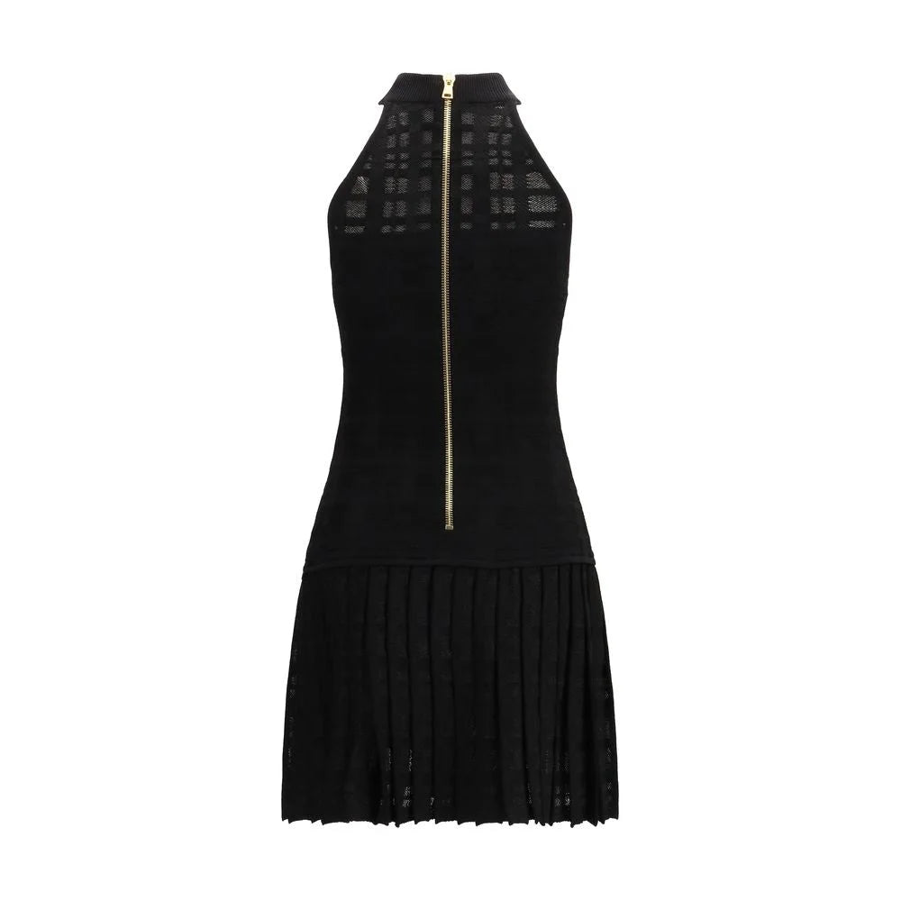 Balmain Black Viscose Casual Dress