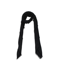 Balmain Black Viscose Foulards