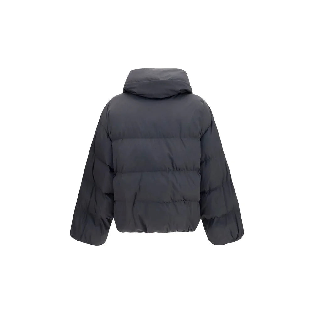 Balmain Black Viscose Full-Length Jacket - IT38 | S