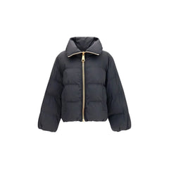 Balmain Black Viscose Full-Length Jacket - IT38 | S