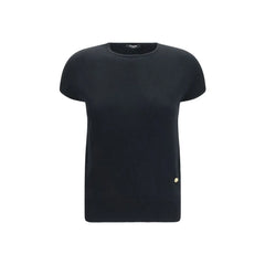 Balmain Schwarzer Wollpullover Oves Aries ohne Ärmel