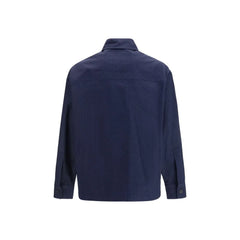 Balmain Blue Cotton Coat - IT52 | XL