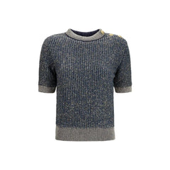 Balmain Blue Polyamide Sweatshirt - IT40 | M