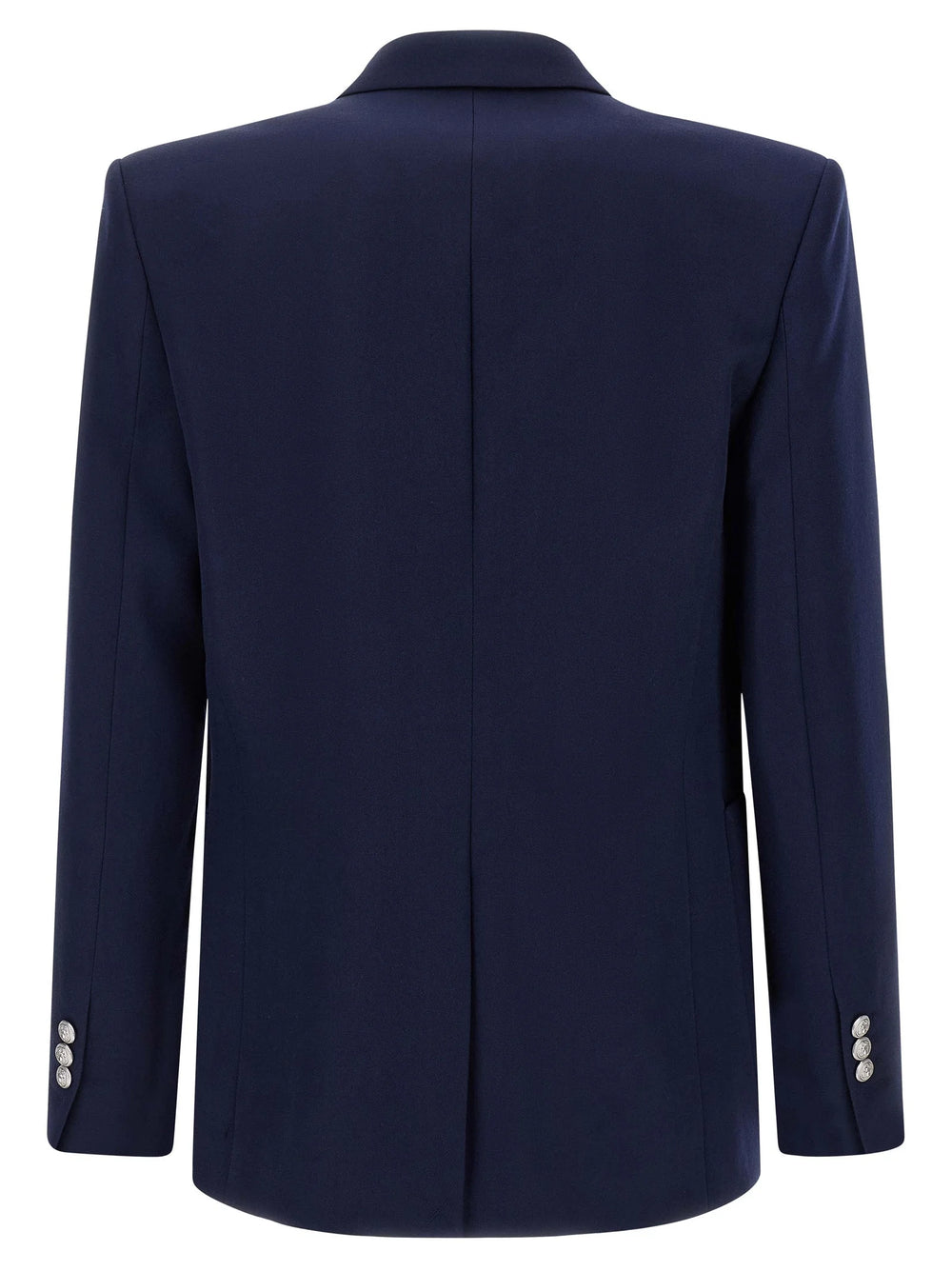 Balmain Blue Virgin Wool Blazer - IT50 | L
