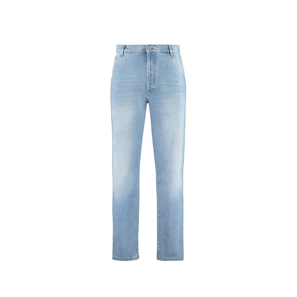 Balmain Cropped Straight Jeans - Jeans