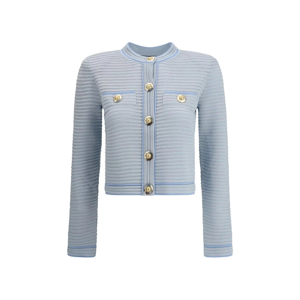 Balmain Embossed knit Cardigan - Cardigans