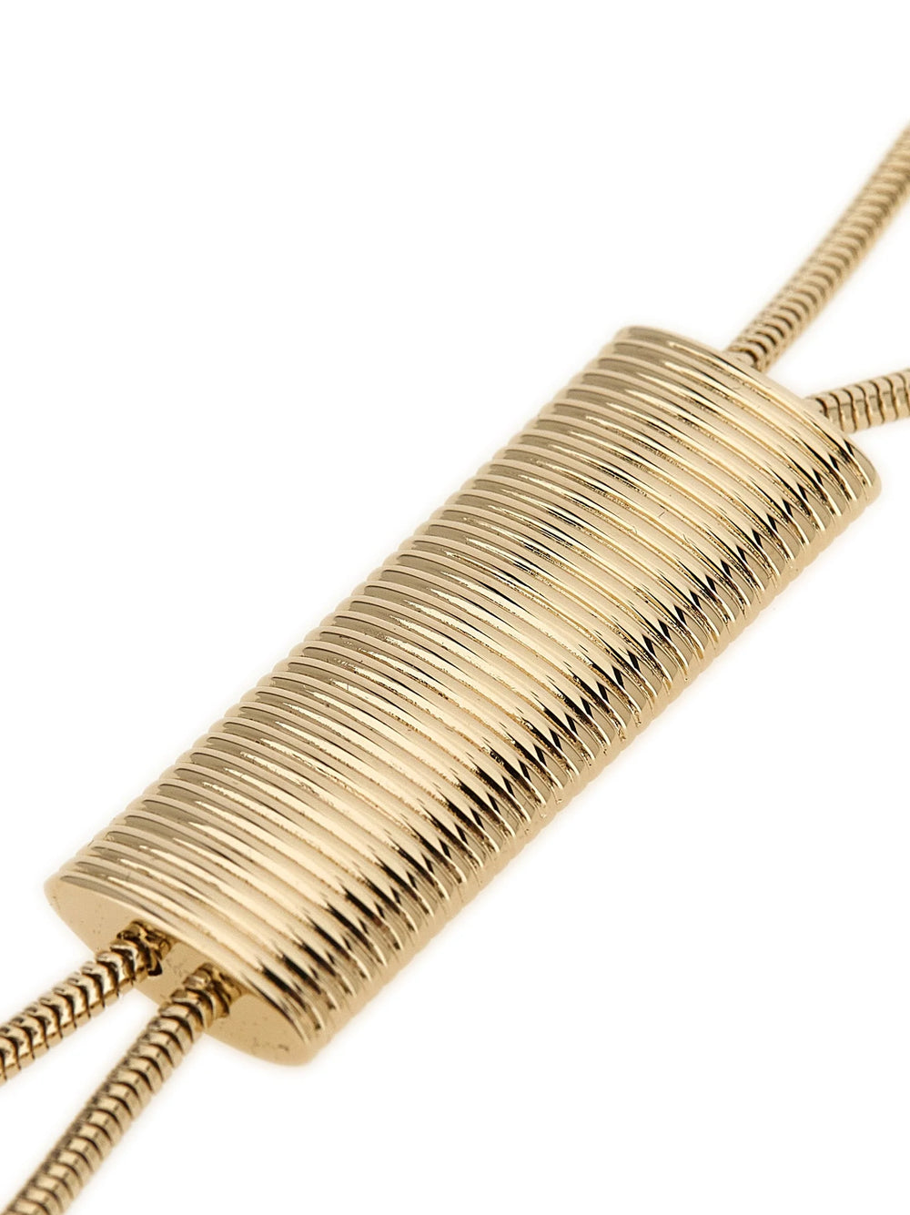 Balmain Gold Brass Necklace - One Size