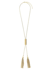 Balmain Gold Brass Necklace - One Size