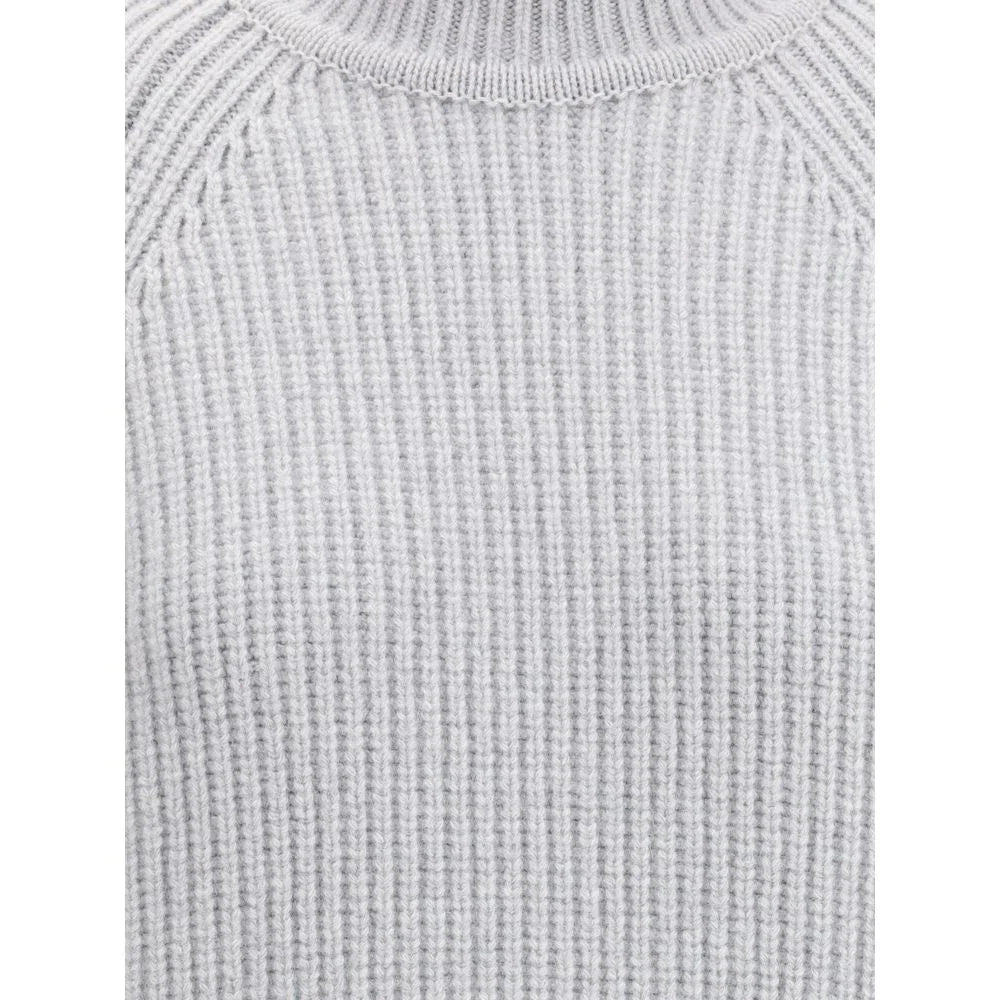Balmain Gray Wool Sweatshirt - M