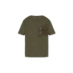 Balmain Green Cotton T-Shirt - L - T-Shirts
