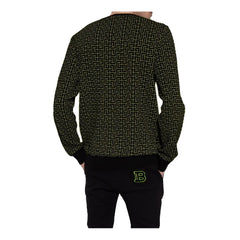 Balmain Green Wool Sweater - Sweaters