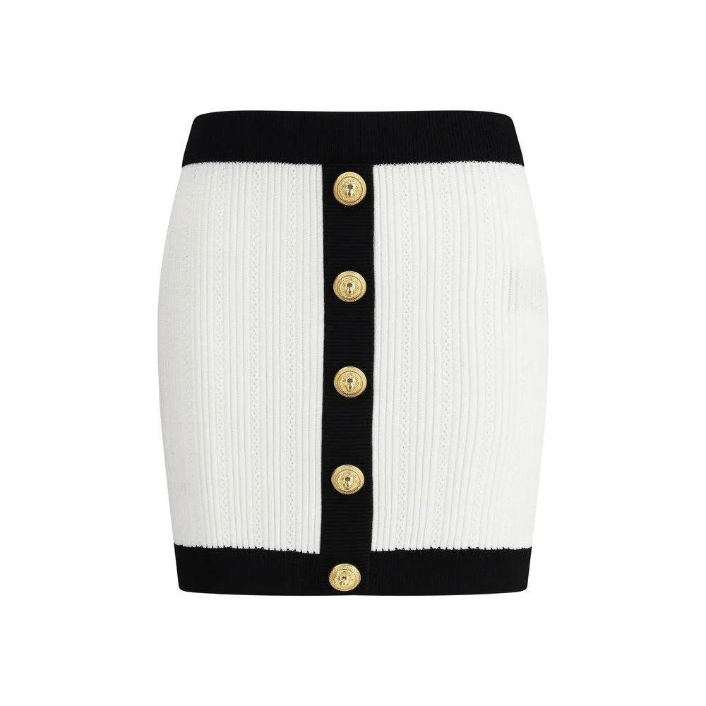 Balmain Knit mini Skirt - Skirts
