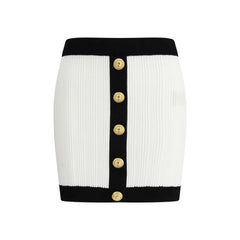 Balmain Knit mini Skirt - Skirts