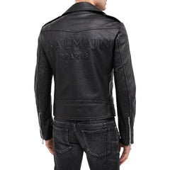 Balmain Leather Jacket - 48 | M - Bomber Jackets