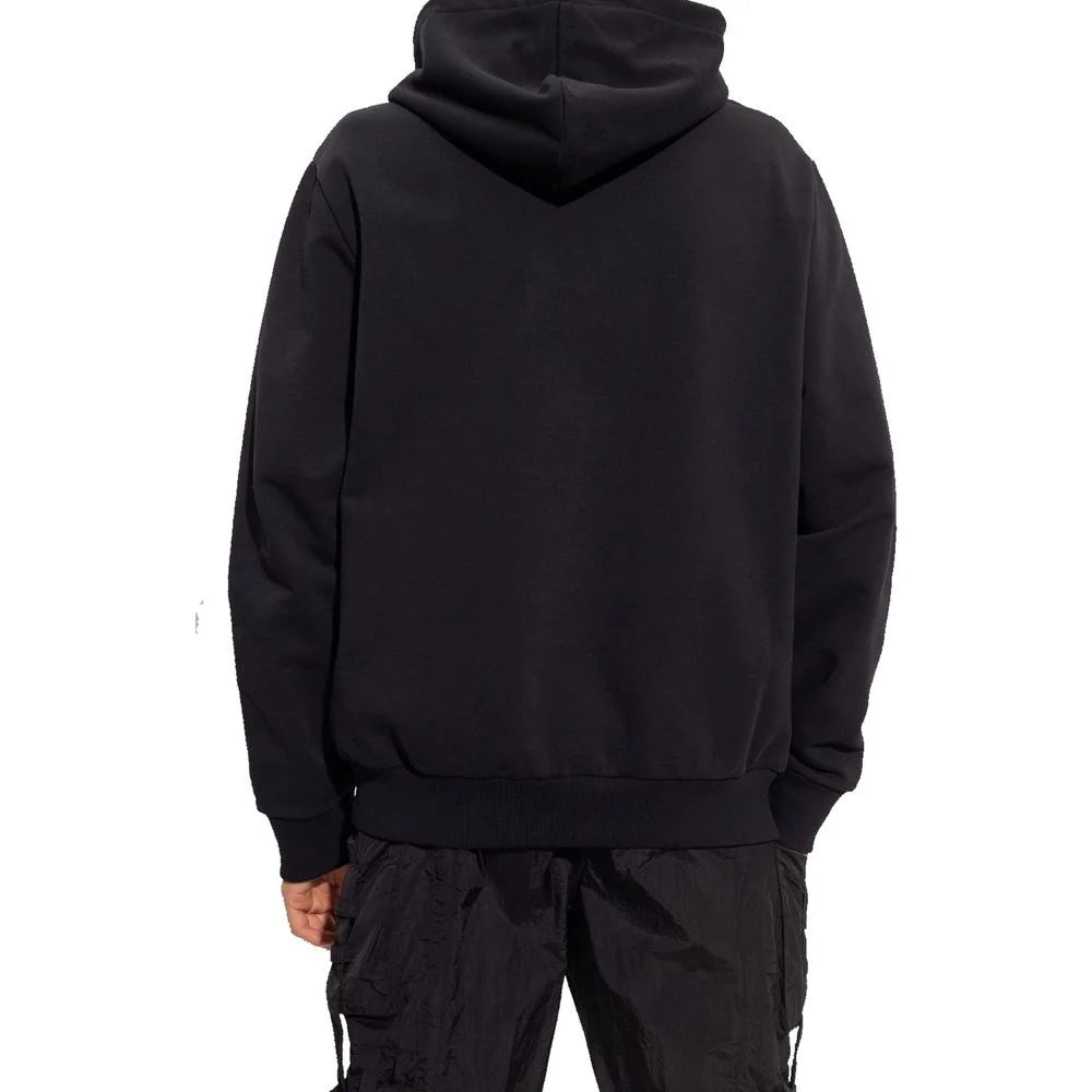 Balmain Logo Hooded Sweatshirt - S - Hoodies