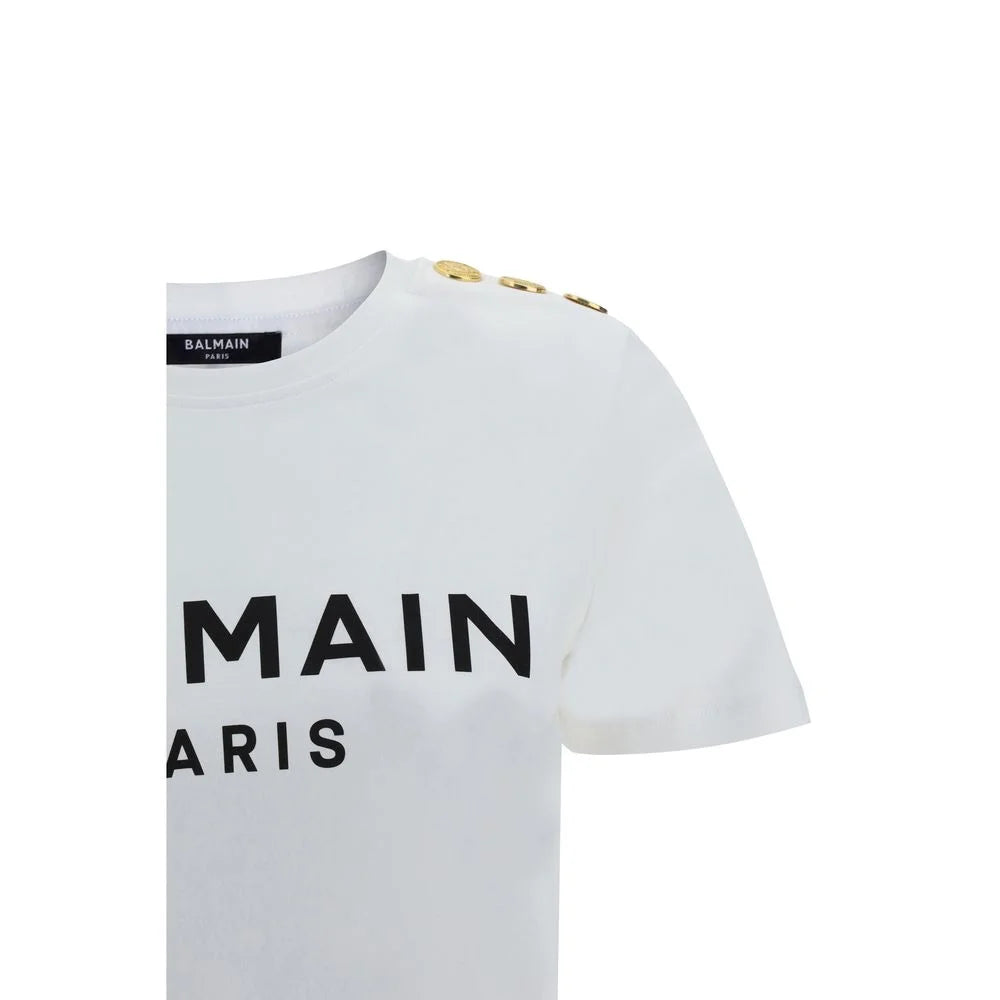 Balmain Logoed T-Shirt - XS - T-Shirts
