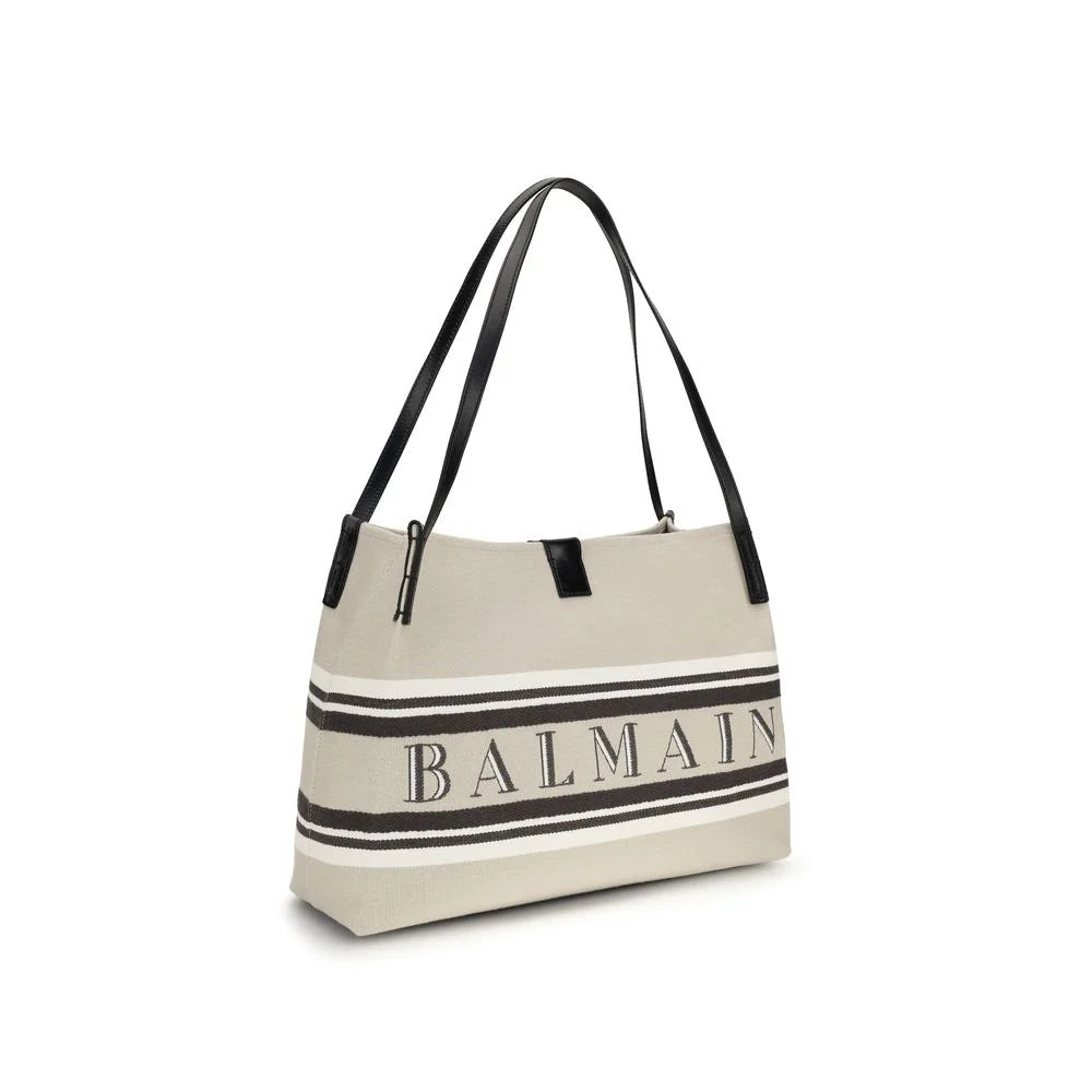 Balmain Multicolor Cotton Shoulder Bag - Shoulder Bags