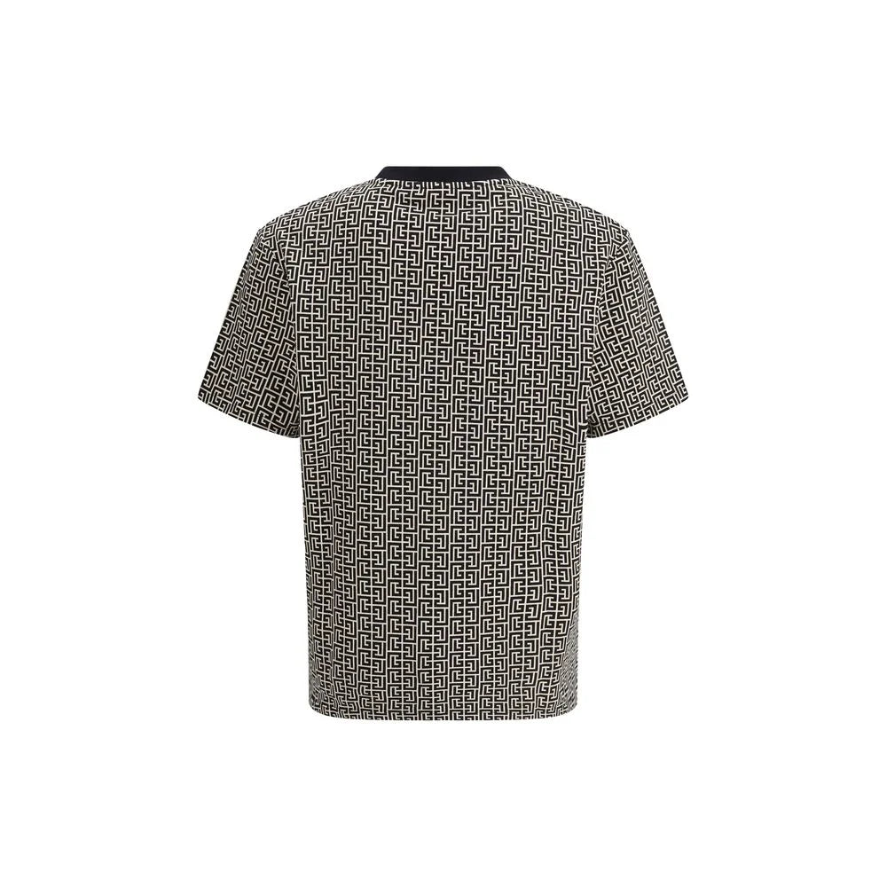 Balmain Multicolor Cotton T-Shirt - XL