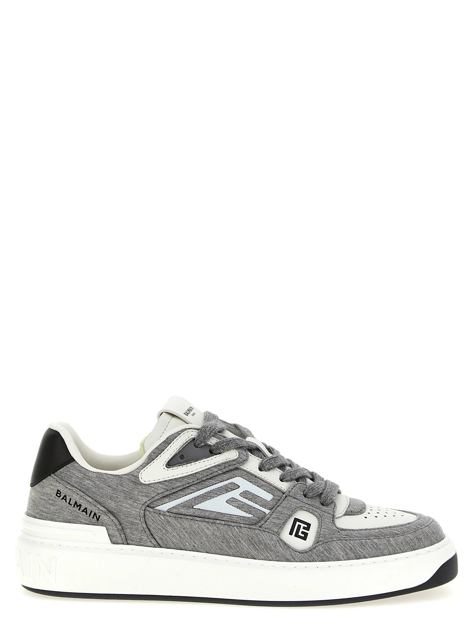 Balmain Multicolor Polyester Athletic Sneakers - EU 40 | US 7