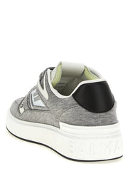 Balmain Multicolor Polyester Athletic Sneakers - EU 40 | US 7