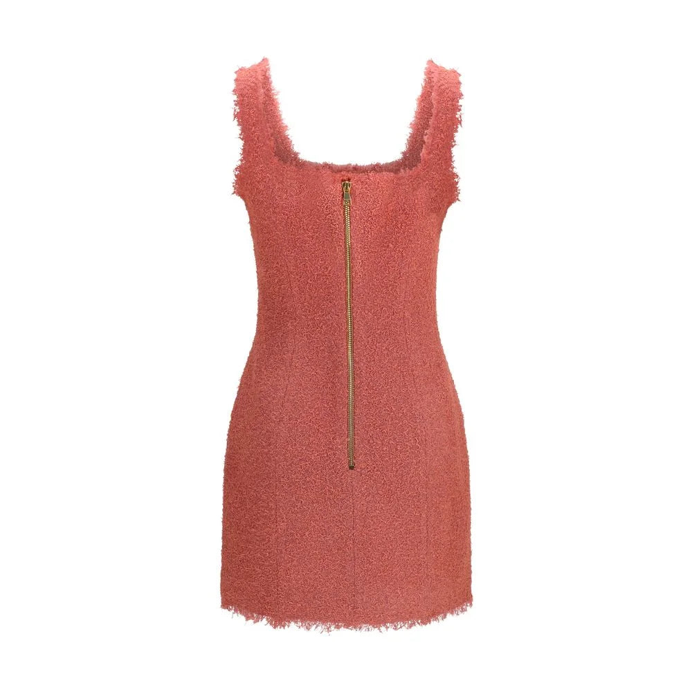 Balmain Multicolor Wool Oves Aries Casual Dress