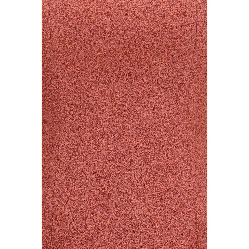 Balmain Multicolor Wool Oves Aries Casual Dress