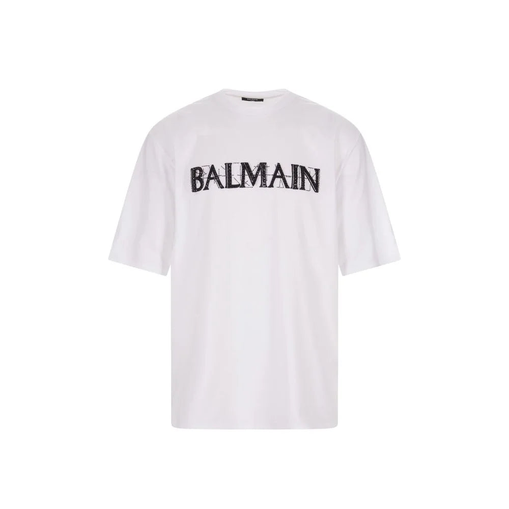 Balmain Oversize Cotton T-Shirt - T-Shirts