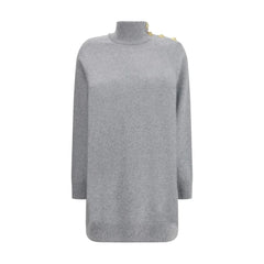 Balmain Short Cashmere Sweater Dress - IT38 | S - Dresses