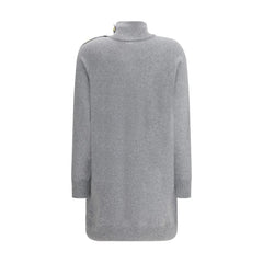 Balmain Short Cashmere Sweater Dress - IT38 | S - Dresses