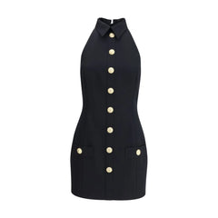 Balmain Sleeveless Short Dress - IT38 | S - Dresses