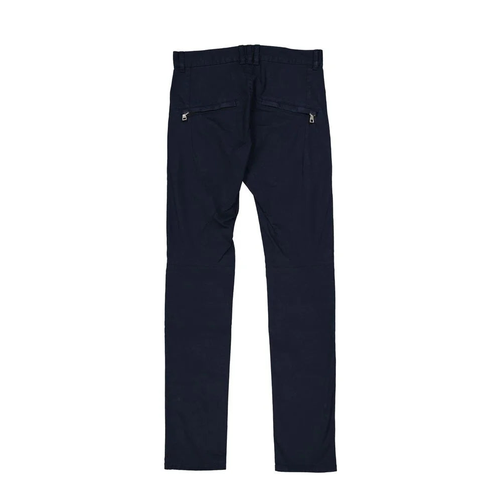 Balmain Slim Cotton Pants - Trousers