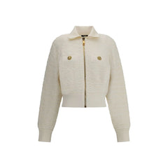 Balmain Tweed Bomber Jacket - IT36 | XS - Bomber Jackets