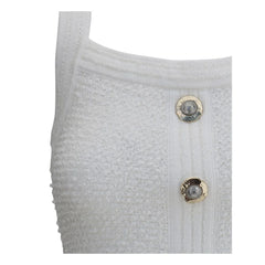 Balmain Tweed crop Top