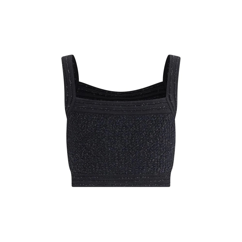 Balmain Tweed crop Top - Crop Tops