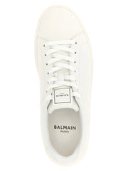 Balmain White Calfskin Low Top Sneakers - EU 42 | US 9