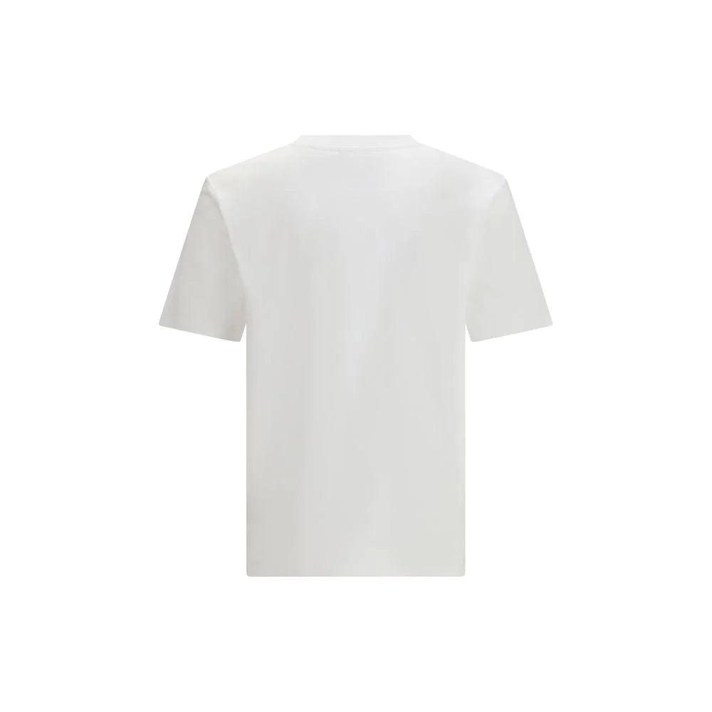 Balmain White Cotton T-Shirt