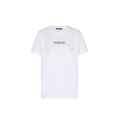 T-shirt en coton blanc Balmain