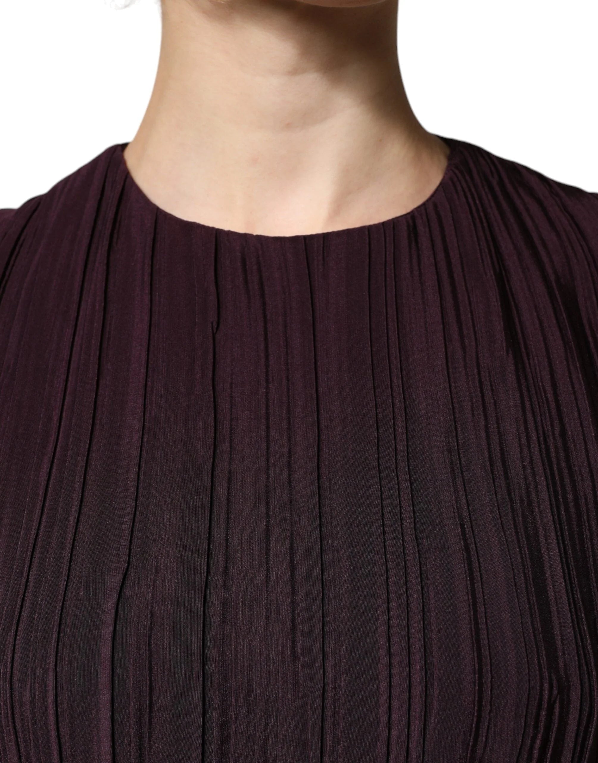 Barbara Casasola Brown Silk Short Sleeves Sheath Maxi Dress - IT40|S - Dresses