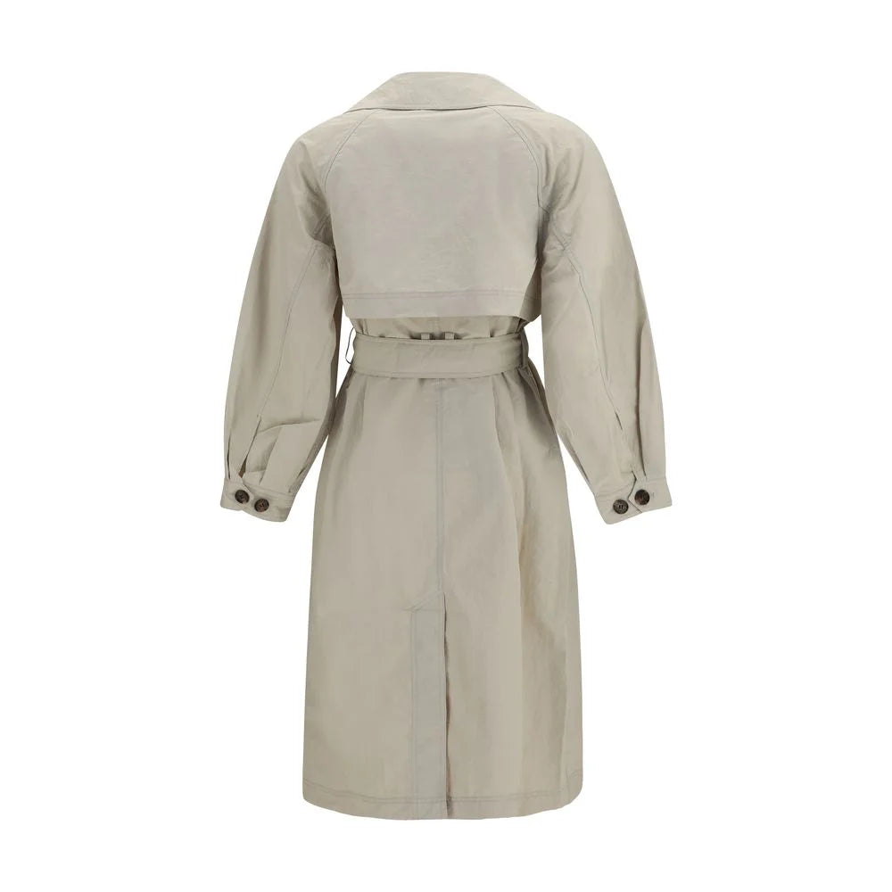Barbour Beige Polyamide Trench Coat