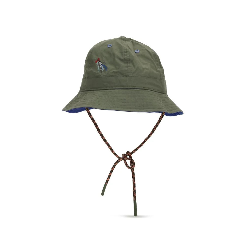 Barbour Bicolor Fabric Bucket Hat