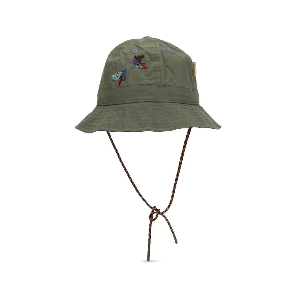 Barbour Bicolor Fabric Bucket Hat