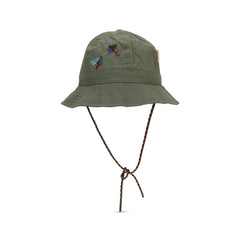 Barbour Bicolor Fabric Bucket Hat