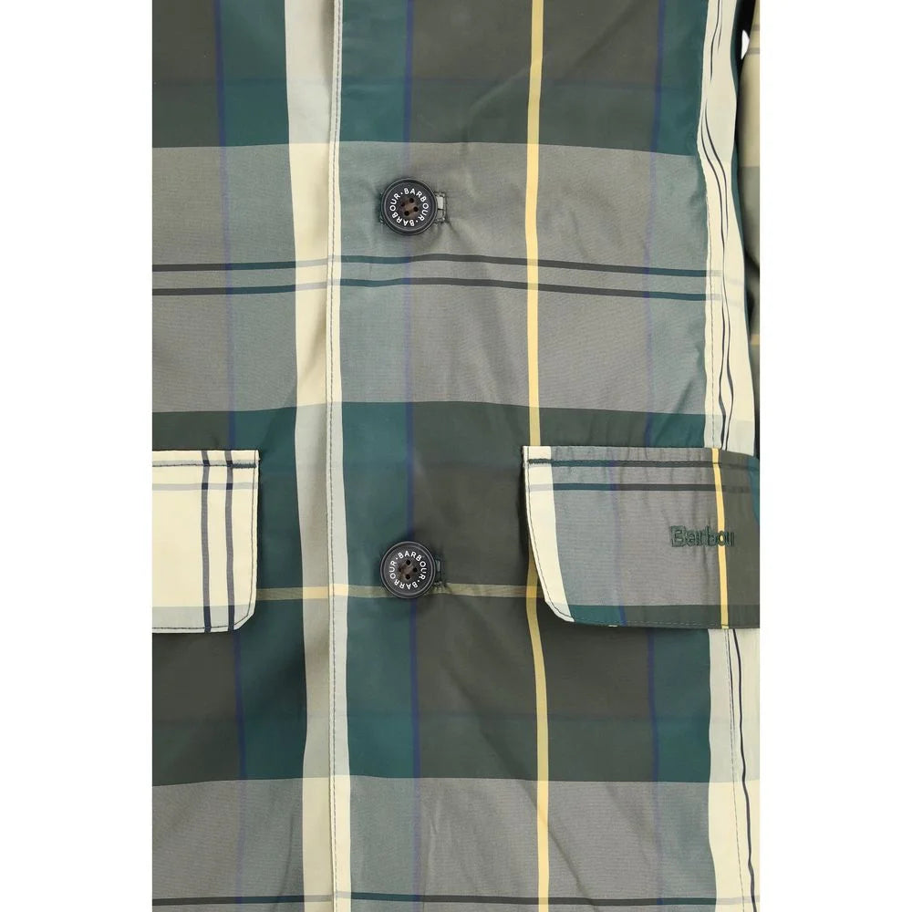 Barbour Bicolor Polyester Trench Coat - 10