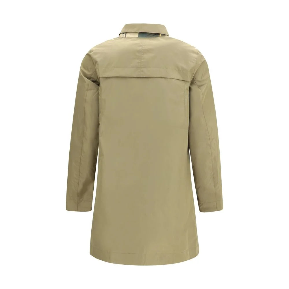 Barbour Bicolor Polyester Trench Coat - 10