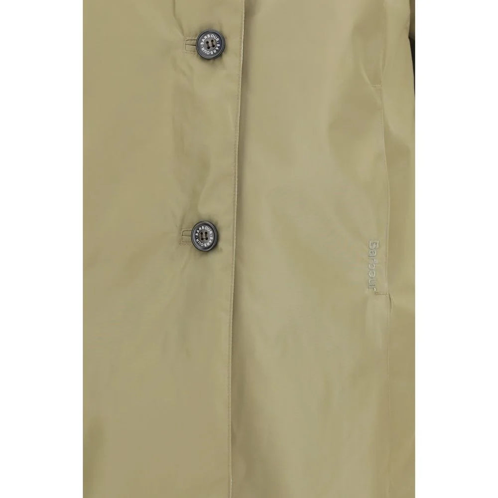 Barbour Bicolor Polyester Trench Coat - 10