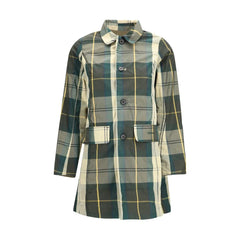 Barbour Bicolor Polyester Trench Coat - 10