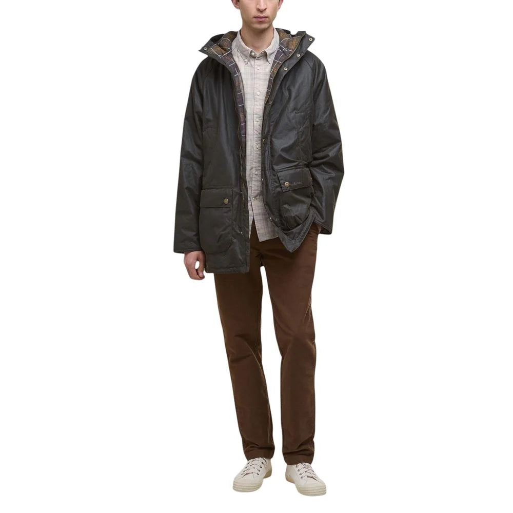 Barbour rohelise värvi puuvillane parka - Parkadid